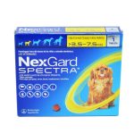 Nexgard Spectra 3.5 a 7.5kg Perro