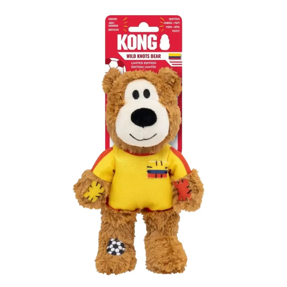 peluiche kong colombia Juguete Peluche Kong Oso Mundialista Colombia - Imagen 1